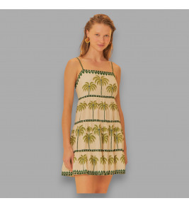 Vestido Curto Farm Milani Coqueiros