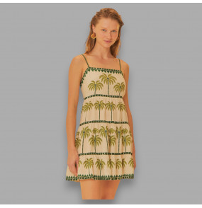Vestido Curto Farm Milani Coqueiros