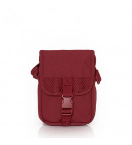 Bolsa Farm Fervo Aquarela Floral Vermelho